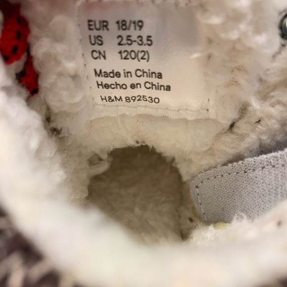 SALE🎉Baby Boy Brown Winter Shoes Size 2.5-3.5 - Picture 5 of 5